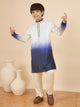Boys Full Length Solid Kurta Set - Off-White